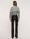Faux Leather Pull On Heartloom Farris Pants in Black
