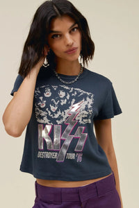 Daydreamer Kiss Destroyer Tour '76 Shrunken Tee