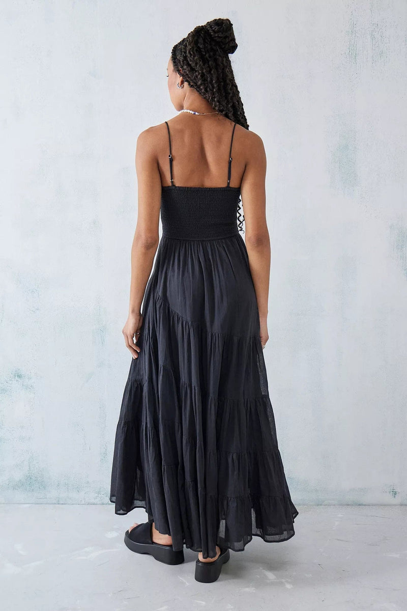 Free People Sundrenched Solid Maxi Dress