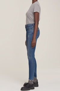 AGOLDE Sophie Mid Rise Skinny Ankle Jean Speedway