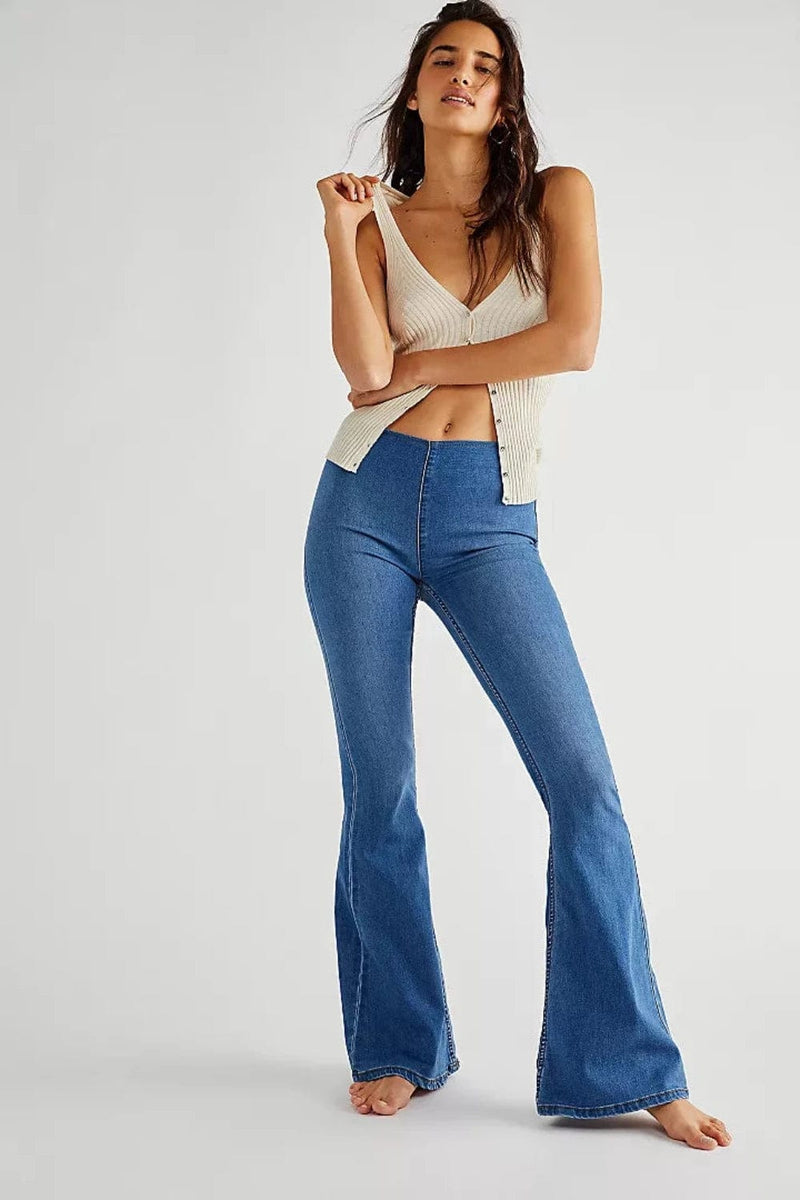 Free People Penny Pull-On Flare Pant