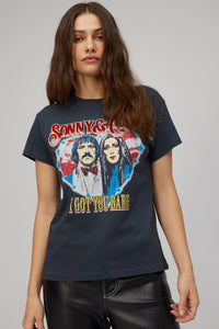 Daydreamer Sonny and Cher I Got You Babe Tour Tee